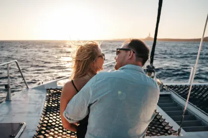 sunset sail irie tours